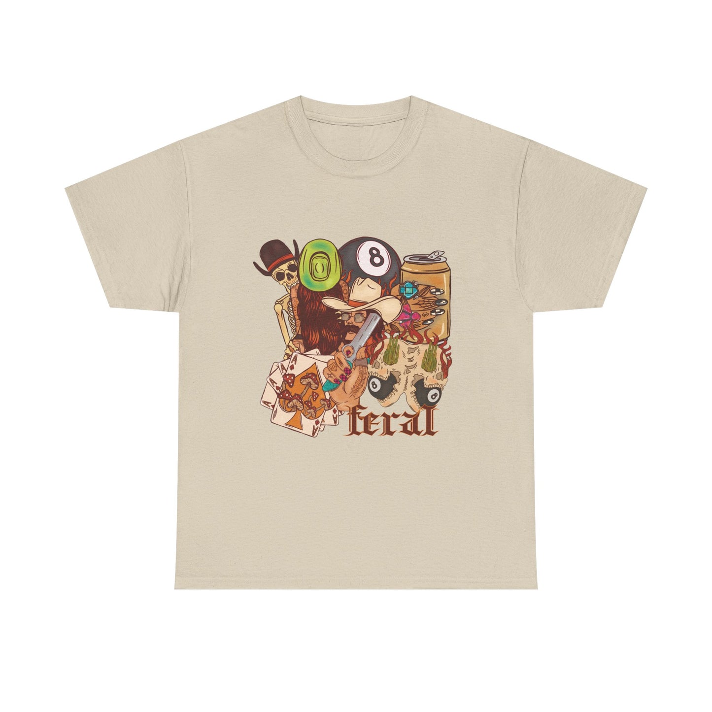 Feral Patchwork Tee
