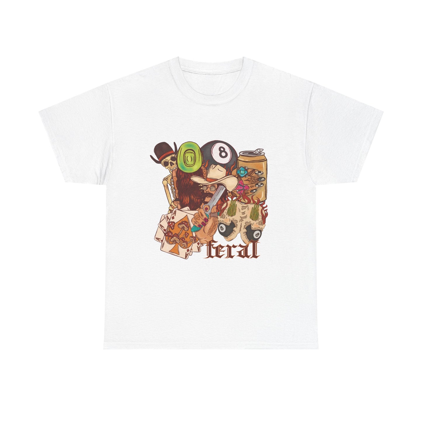 Feral Patchwork Tee