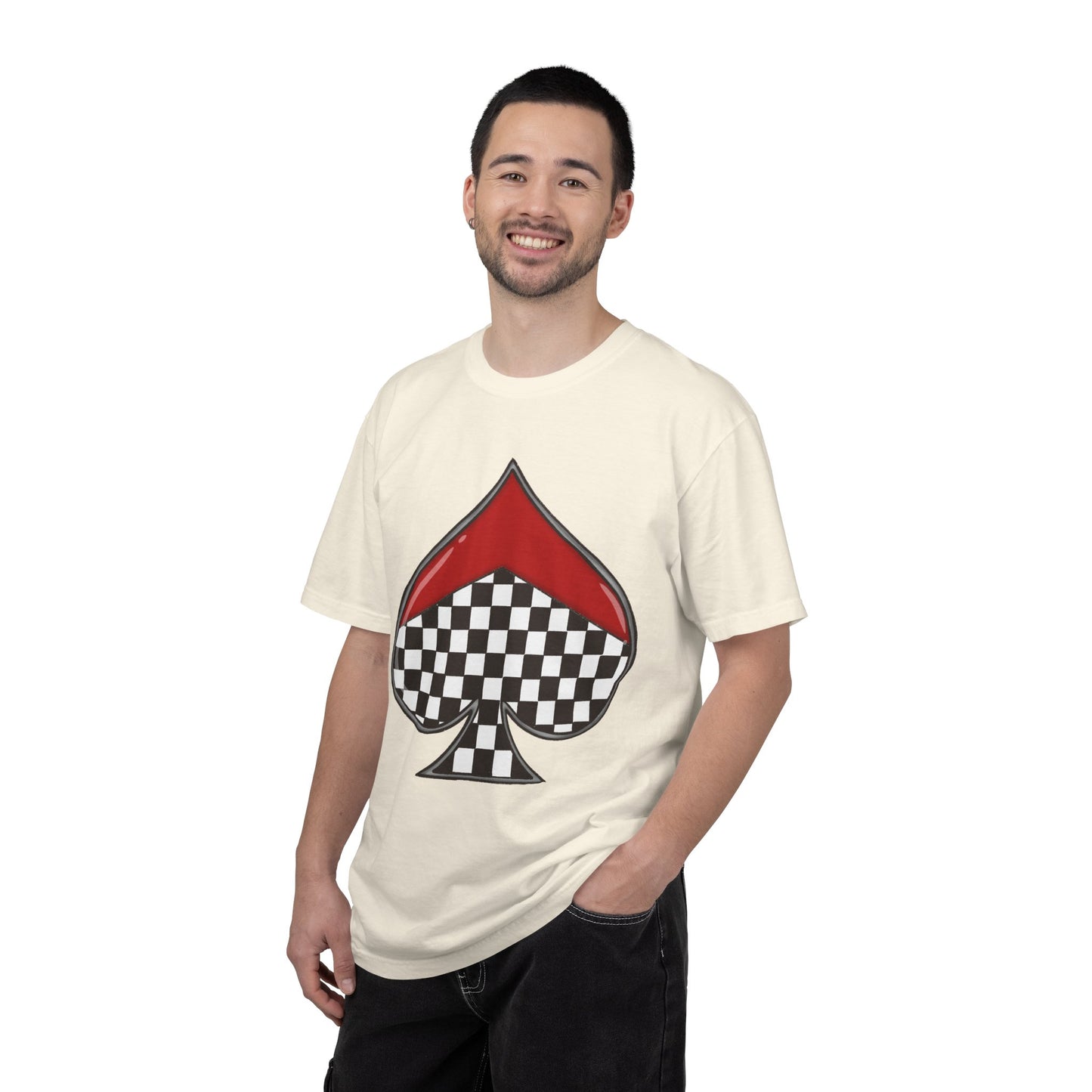 Checkered Spade Tee