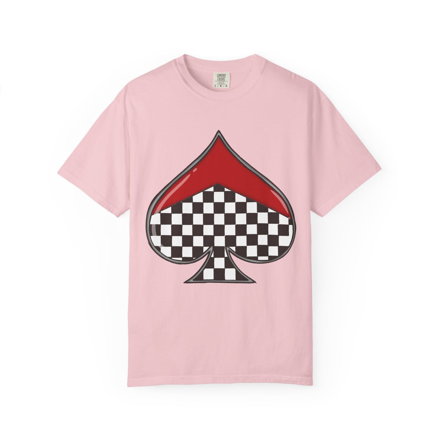 Checkered Spade Tee