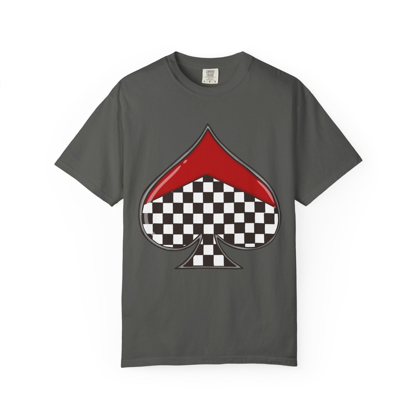 Checkered Spade Tee