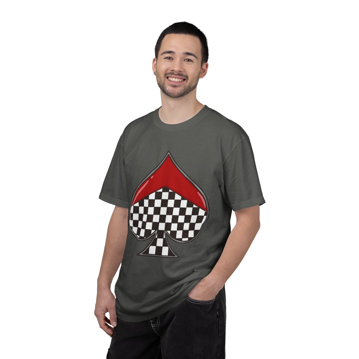 Checkered Spade Tee