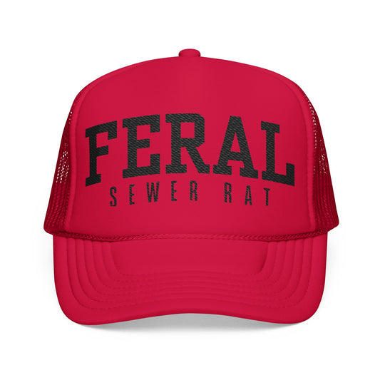 Feral Trucker Hat (Embroidery)