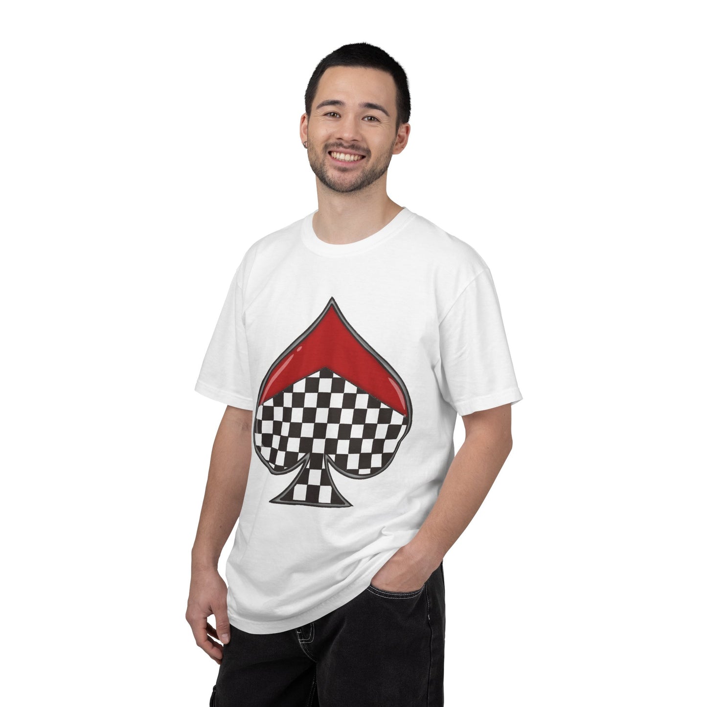 Checkered Spade Tee