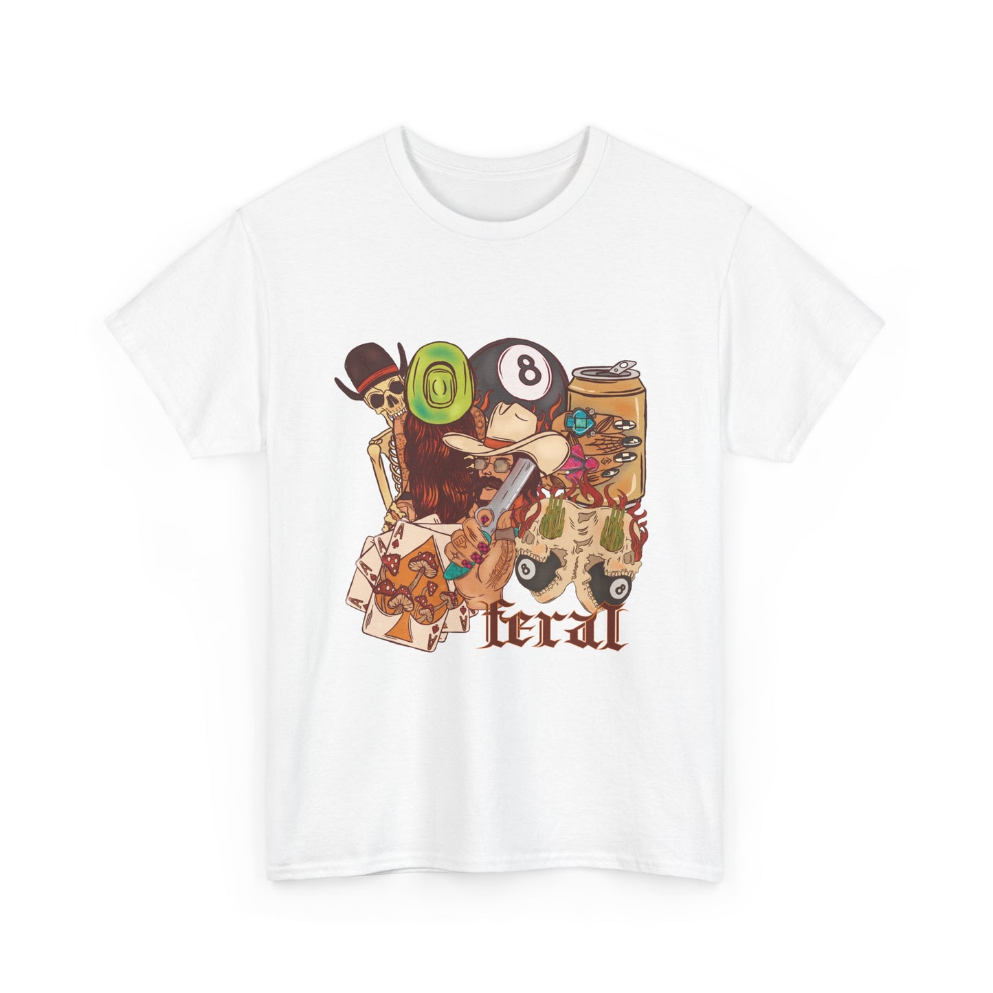 Feral Patchwork Tee