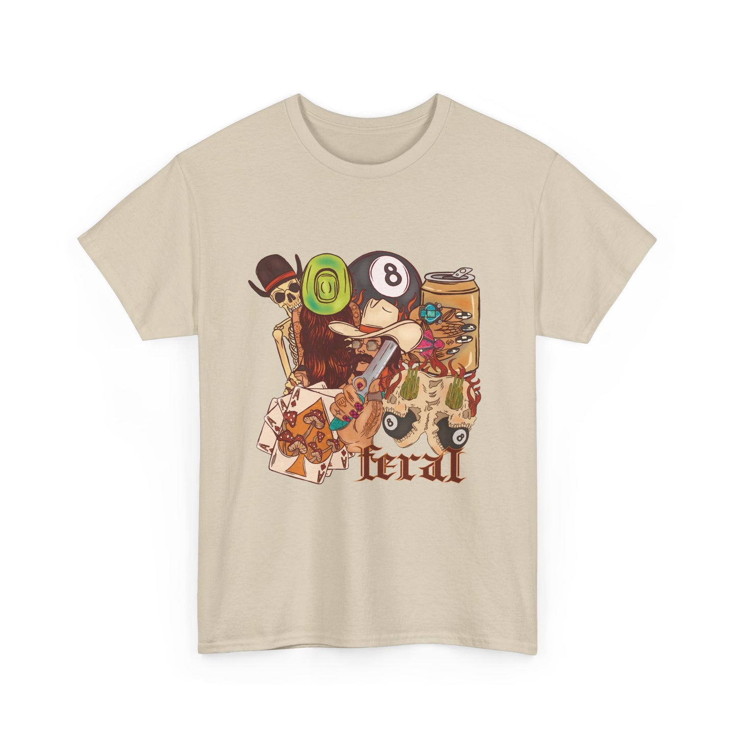 Feral Patchwork Tee
