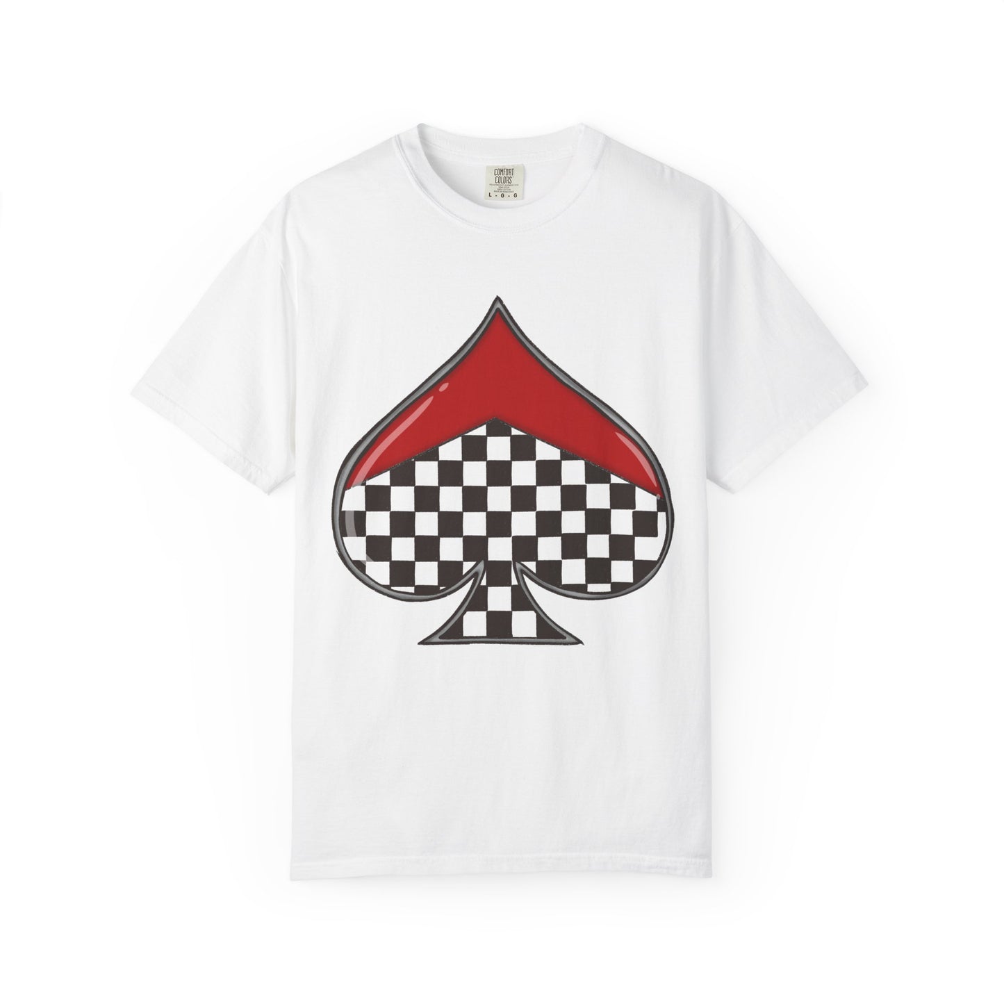 Checkered Spade Tee