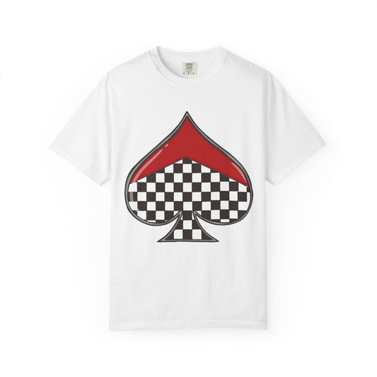 Checkered Spade Tee