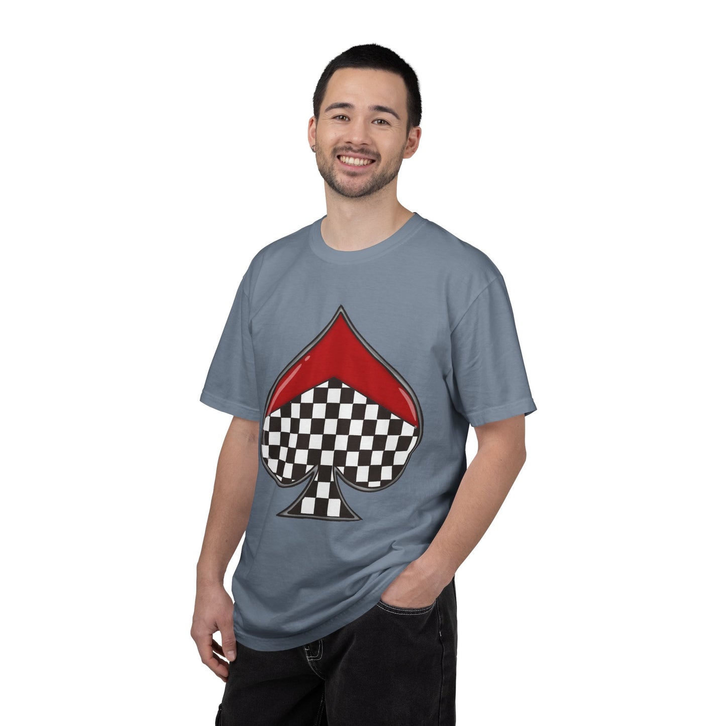 Checkered Spade Tee