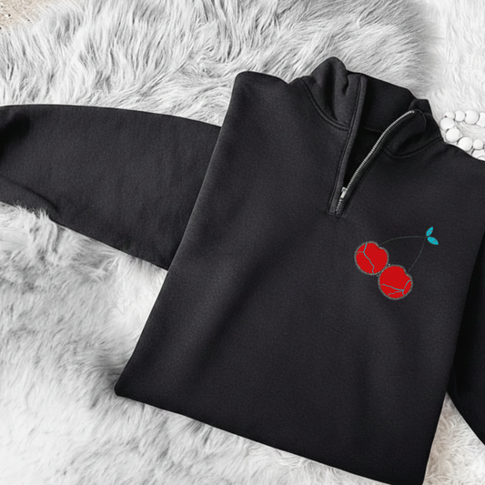 Cowgirl Candy Quarter-Zip Sweatshirt