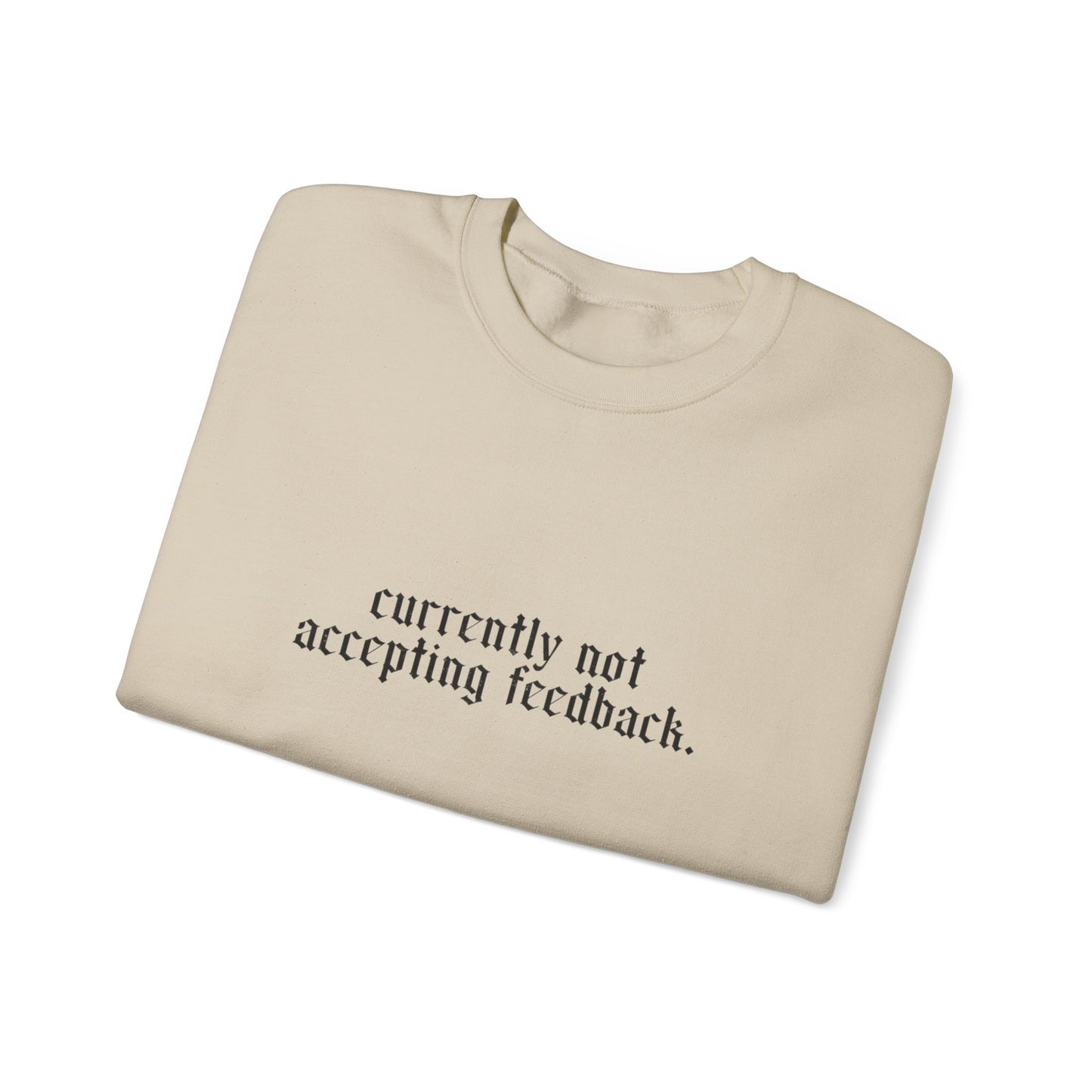 Funny Snarky Edgy Sweatshirt — Cold-Weather Crewneck