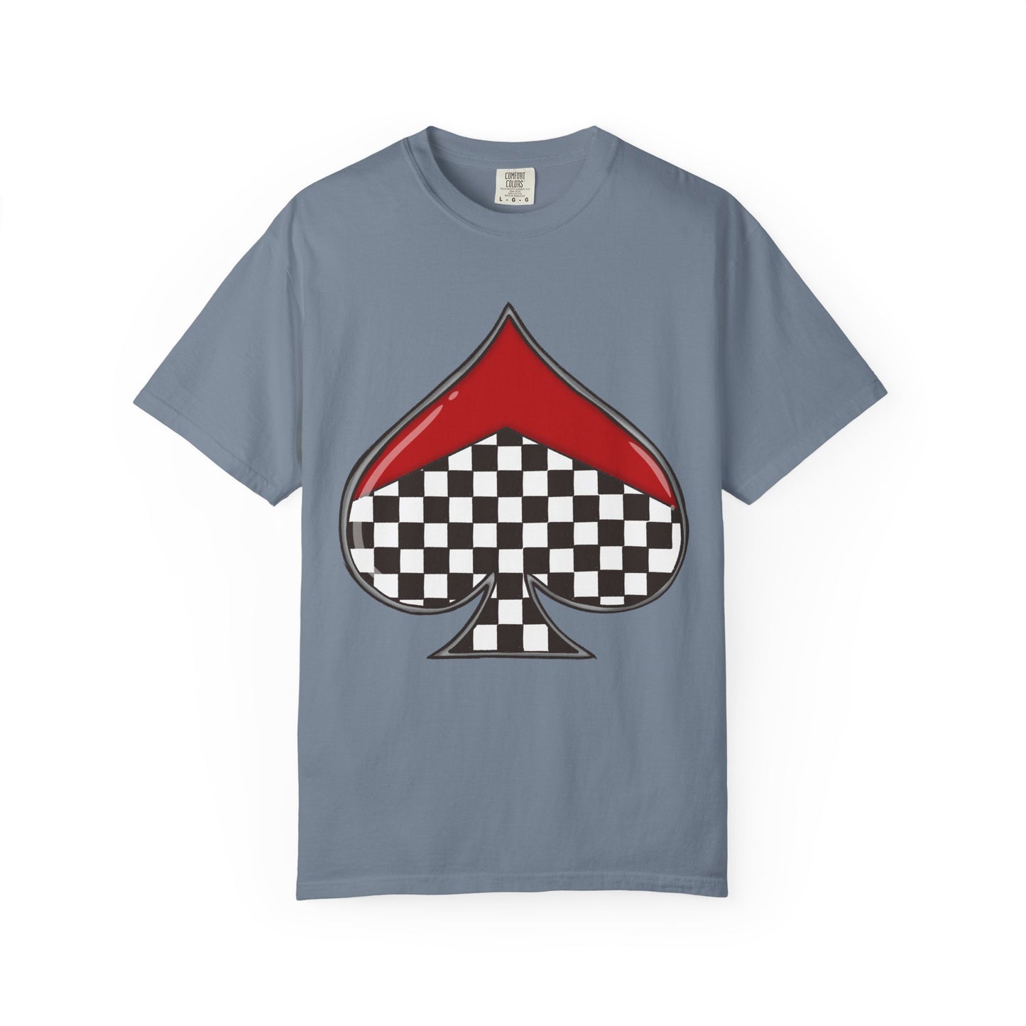 Checkered Spade Tee