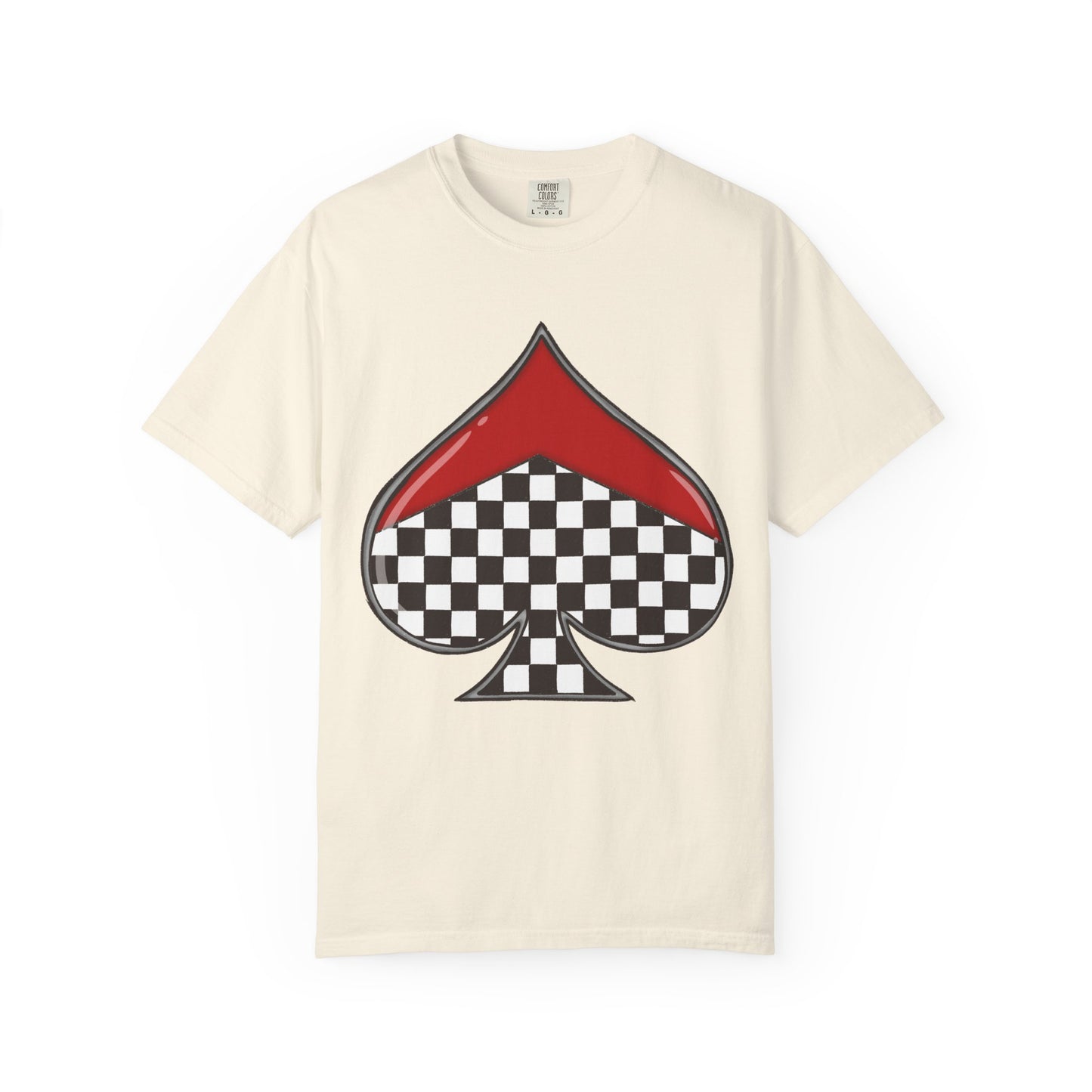 Checkered Spade Tee