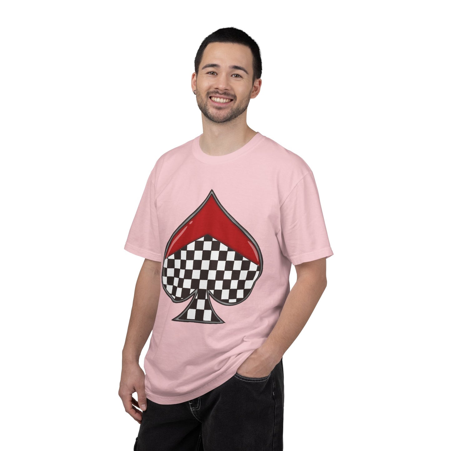 Checkered Spade Tee