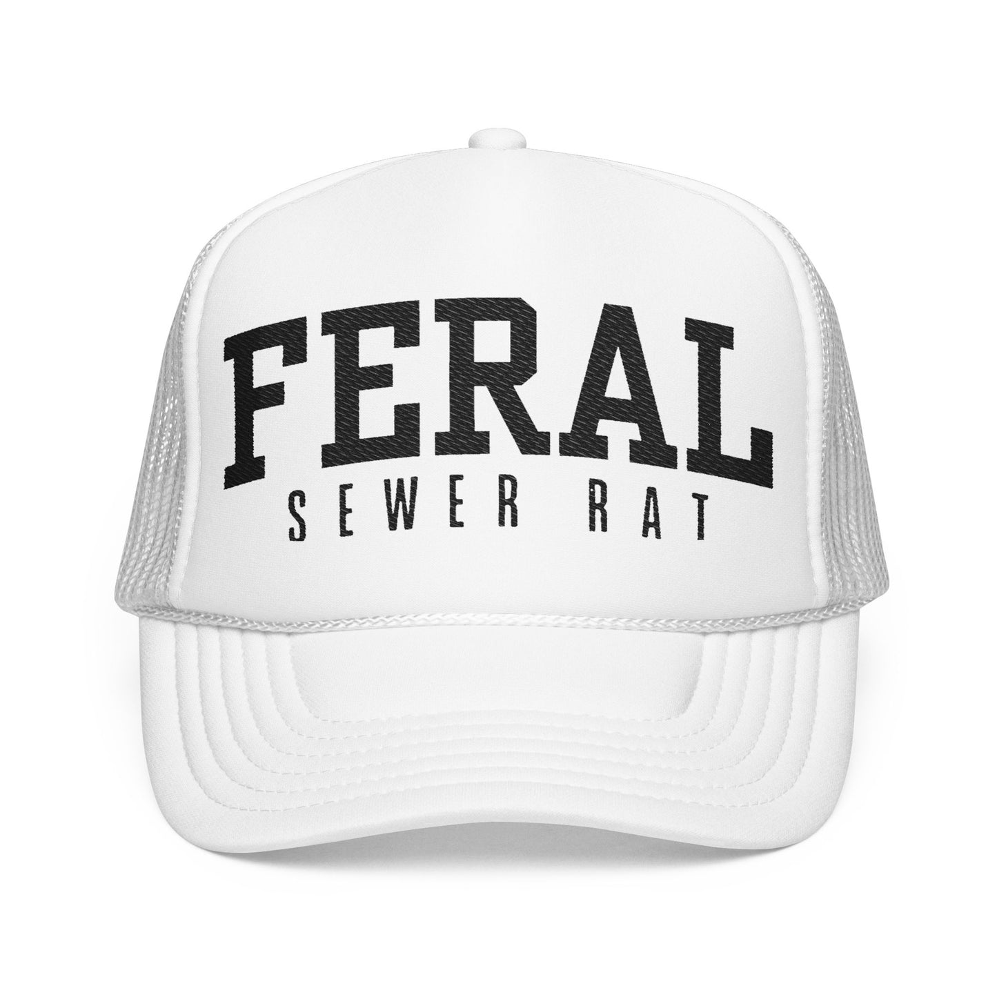 Feral Trucker Hat (Embroidery)